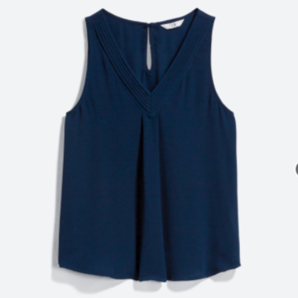 Annie Pleated Neckline Blouse